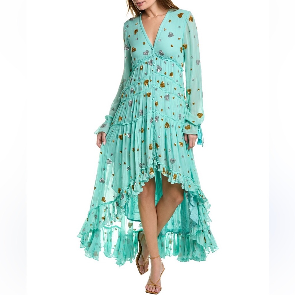 NWT ROCOCO SAND Tala Long High-Low Dress